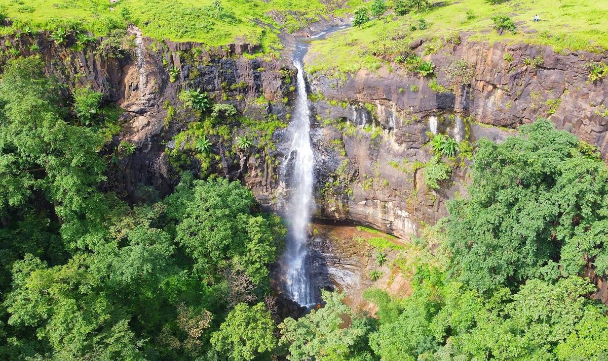 Anjani Caves & Waterfall.