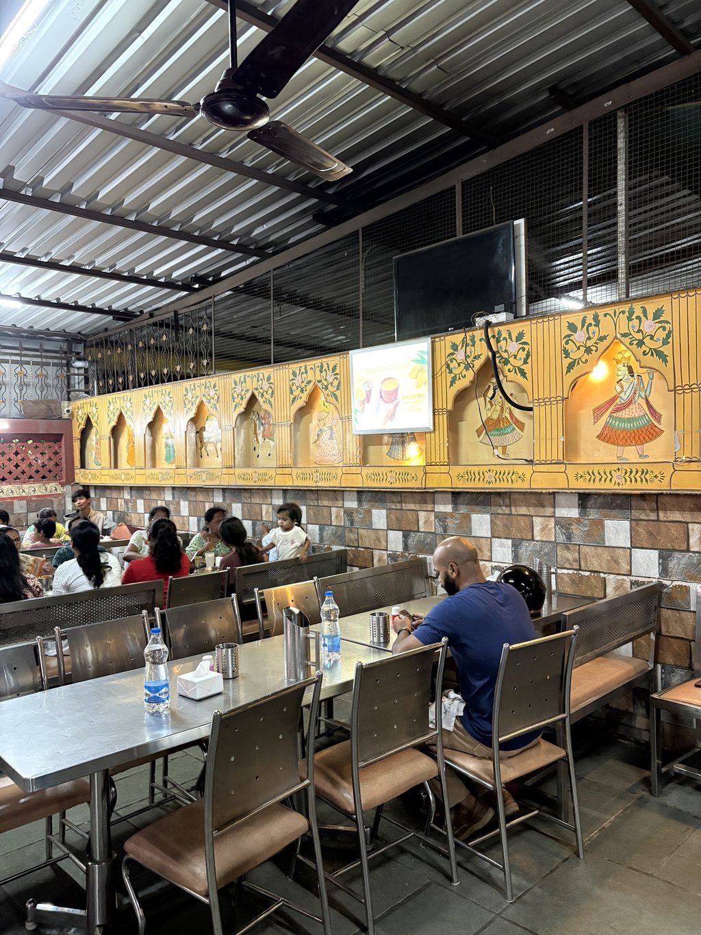 Pune's Dal Bati King: Shree Baba Ramdev Dhaba Nigdi